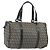 FENDI Zucchino Canvas Handtasche Navy Silber Authentisch 159400 Marineblau