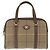 Autre Marque Borsa a mano in tela Nova Check Burberrys Khaki Oro Auth ti3581 D'oro Cachi - vista 2