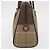 Autre Marque Borsa a mano in tela Nova Check Burberrys Khaki Oro Auth ti3581 D'oro Cachi - vista 4
