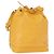 LOUIS VUITTON Borsa a Spalla Epi Noe Tassili Gialla M44009 LV Auth 158235