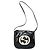 Bolsa de Ombro GUCCI Esmalte Preto Auth 160485 - vista 2