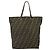 Borsa a mano in tela Zucca FENDI marrone nera Auth BA9302 Nero - vista 2