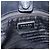 Ribbon PRADA Borsa a Mano in Nastro Nylon Nero Argento Auth 160087 - vista 15