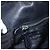 Ribbon PRADA Borsa a Mano in Nastro Nylon Nero Argento Auth 160087 - vista 16