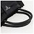 Ribbon PRADA Borsa a Mano in Nastro Nylon Nero Argento Auth 160087 - vista 7