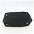 Ribbon PRADA Borsa a Mano in Nastro Nylon Nero Argento Auth 160087 - vista 9