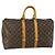 LOUIS VUITTON Borsa Boston Monogram Keepall 45 M41428 Auth LV 158284 Monogramma