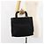 PRADA Borsa a mano in nylon nero argento Auth 159055 - vista 24