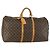 LOUIS VUITTON Borsa Boston Monogram Keepall 60 M41422 LV Auth BA9012 Monogramma
