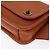 Borsa a tracolla in pelle marrone Coach Auth am10204 - vista 11
