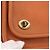 Borsa a tracolla in pelle marrone Coach Auth am10204 - vista 15