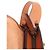 Borsa a tracolla in pelle marrone Coach Auth am10204 - vista 19