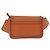 Borsa a tracolla in pelle marrone Coach Auth am10204 - vista 3