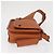 Borsa a tracolla in pelle marrone Coach Auth am10204 - vista 4