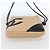 CHANEL Borsa a Spalla Matelassé Linea Cambon Pelle Beige Argento CC Auth BA9277V - vista 9
