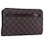 LOUIS VUITTON Clutch Saint Louis Damier Ebene N51993 LV Auth BA9242