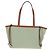 LOEWE Anagram Tasche aus Canvas Hellgrün Auth 159034 - Ansicht 4