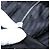 PRADA Borsa a mano in nylon nero argento Auth 159051 - vista 23