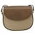 Bolso de Hombro GUCCI de Nylon Cuero Beige Dorado 007 754 0074 Auth ep12620 - vista 2