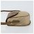 Bolso de Hombro GUCCI de Nylon Cuero Beige Dorado 007 754 0074 Auth ep12620 - vista 5