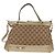 Gucci Borsa a mano GG Canvas 2way Beige Oro 269894 Auth 158077 D'oro - vista 2