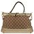 Gucci Borsa a mano GG Canvas 2way Beige Oro 269894 Auth 158077 D'oro - vista 3