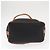 Borsa a Spalla SAINT LAURENT in Tela Rivestita Nera Marrone Oro Auth am10268 - vista 10