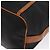 Borsa a Spalla SAINT LAURENT in Tela Rivestita Nera Marrone Oro Auth am10268 - vista 12