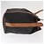 Borsa a Spalla SAINT LAURENT in Tela Rivestita Nera Marrone Oro Auth am10268 - vista 4