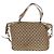Borsa Tote GG Canvas Gucci 2way Beige Argento 232949 Auth ep12524 - vista 2