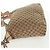Borsa Tote GG Canvas Gucci 2way Beige Argento 232949 Auth ep12524 - vista 4