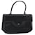 Borsa a mano GIVENCHY in pelle nera e oro Auth bs32122 Nero D'oro