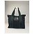 Vintage Issey Miyake Polyester / Leder Tote Bag Schwarz/Grün - Ansicht 14