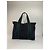 Vintage Issey Miyake Polyester / Leder Tote Bag Schwarz/Grün - Ansicht 9