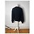 Vintage Balenciaga V-Ausschnitt Pullover Schwarz L - Ansicht 3