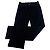 Vintage Versace Canvas-Hose Schwarz
