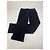 Vintage Versace Canvas-Hose Schwarz - Ansicht 2