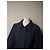 Vintage Courreges Floral Emblossed Canvas Coat Navy M Navy blue - view 11