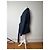 Vintage Courreges Floral Emblossed Canvas Coat Navy M Navy blue - view 2