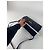 Vintage Loewe Leder Schultertasche Marineblau - Ansicht 10