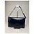 Vintage Loewe Leder Schultertasche Marineblau - Ansicht 2