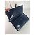 Vintage Loewe Leder Schultertasche Marineblau - Ansicht 9