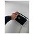 Schwarze Lederhandtasche mit Vintage Givenchy Kettenlogo - Ansicht 11