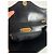 Schwarze Lederhandtasche mit Vintage Givenchy Kettenlogo - Ansicht 4