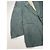 Vintage Givenchy Wollblazer für Herren M Grün Grau - Ansicht 6