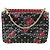 Borsa Valentino Rockstud Spike in pelle nera e rossa Multicolore - vista 4