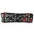 Borsa Valentino Rockstud Spike in pelle nera e rossa Multicolore - vista 6