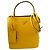 Borsa Prada in pelle Saffiano gialla Giallo