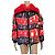 Giacca a piuma Moncler Plaret multicolore - vista 3