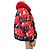 Giacca a piuma Moncler Plaret multicolore - vista 5
